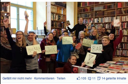 Berliner Büchertisch: Mitmach- und Crowdfunding-Aktion für neuen Buchladen