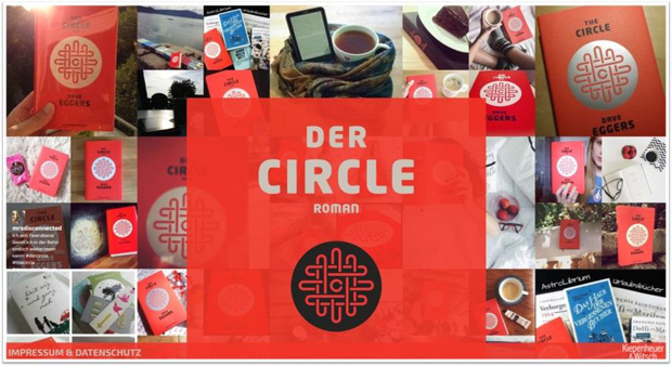 Kiepenheuer & Witsch: Online-Kampagne für "Der Circle" von Dave Eggers