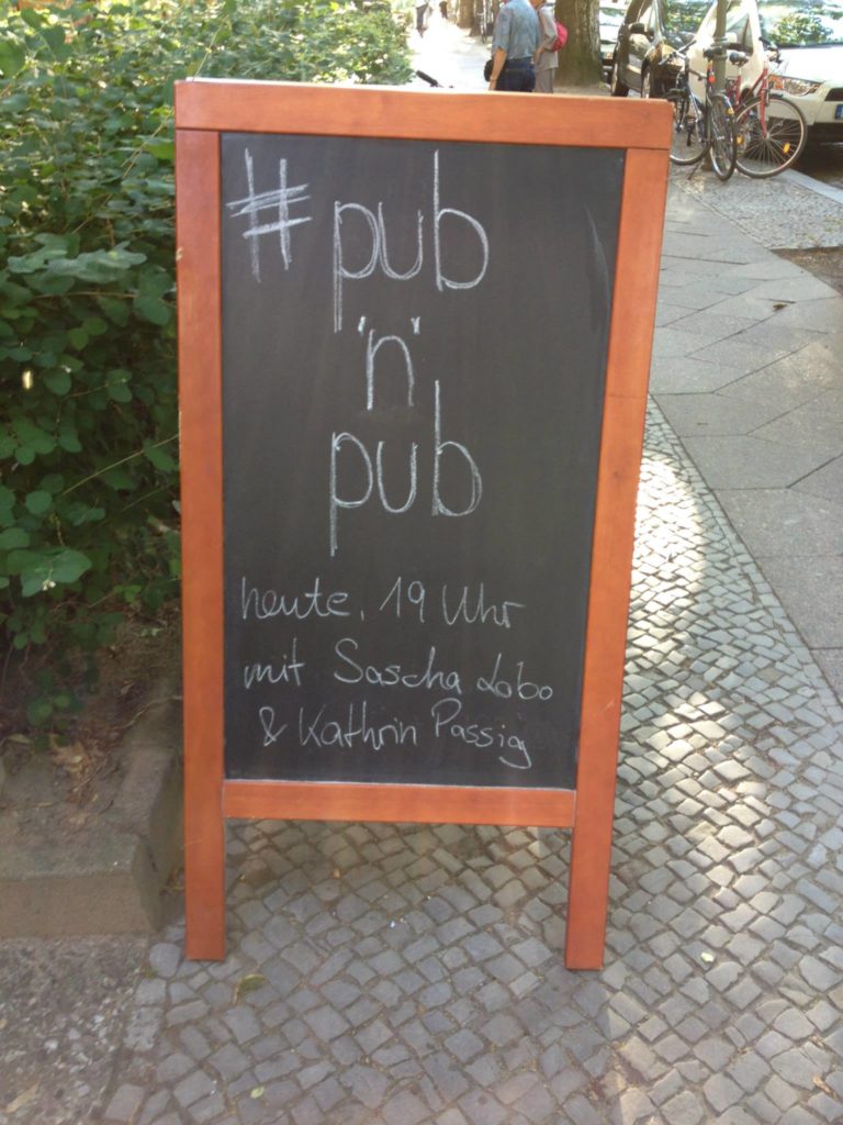 9. #pubnpub Berlin - Kathrin Passig und Sascha Lobo