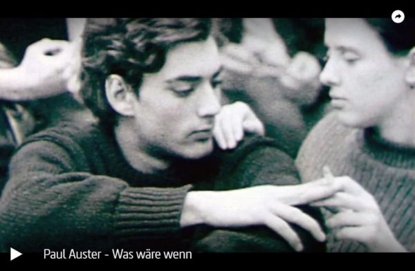 ARTE-Doku: Paul Auster - Was wäre wenn