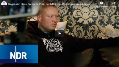 NDR-Doku: Gegen den Hass - So wurde Philip Schlaffer vom Rockerboss zum Antigewalttrainer