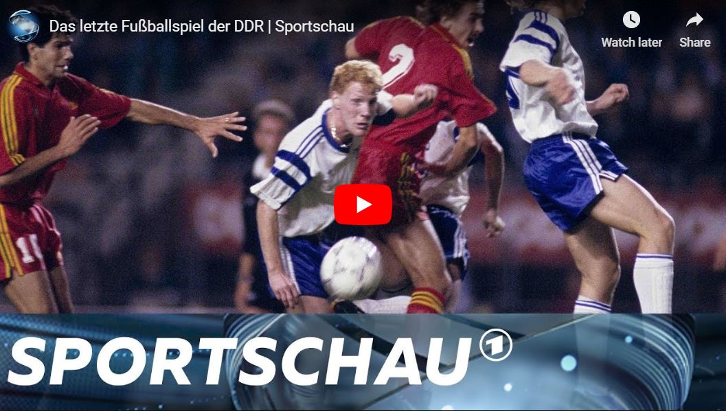 Sportschau-Doku: Das letzte Fußballspiel der DDR