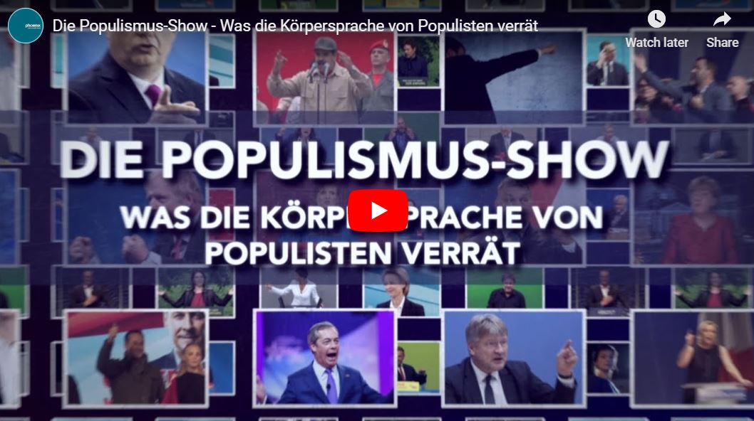 Phoenix-Doku: Die Populismus-Show - Was die Körpersprache von Populisten verrät