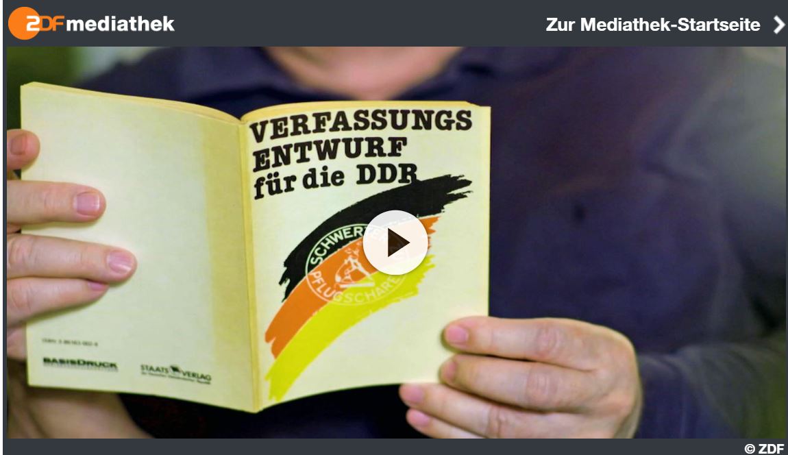 ZDF-Doku: Anschluss oder Wiedervereinigung - DDR, die entsorgte Republik