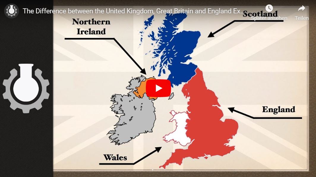 Erklärvideo: Über die Unterscheidung von "Commonwealth", "Vereinigtes Königreich", Großbritannien" und "England"