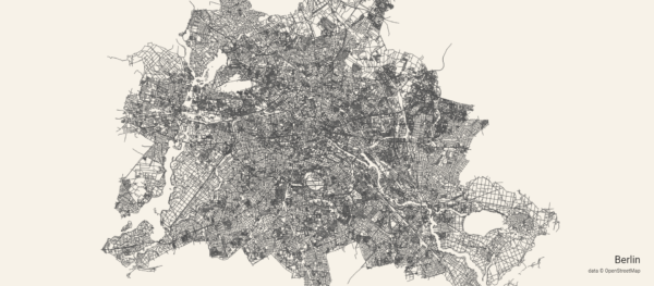 Karten von jeder beliebigen Straße in jeder Stadt der Welt erstellen