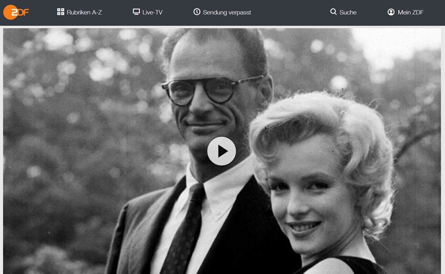 ZDF-Doku: Arthur Miller - zum 100. Geburtstag