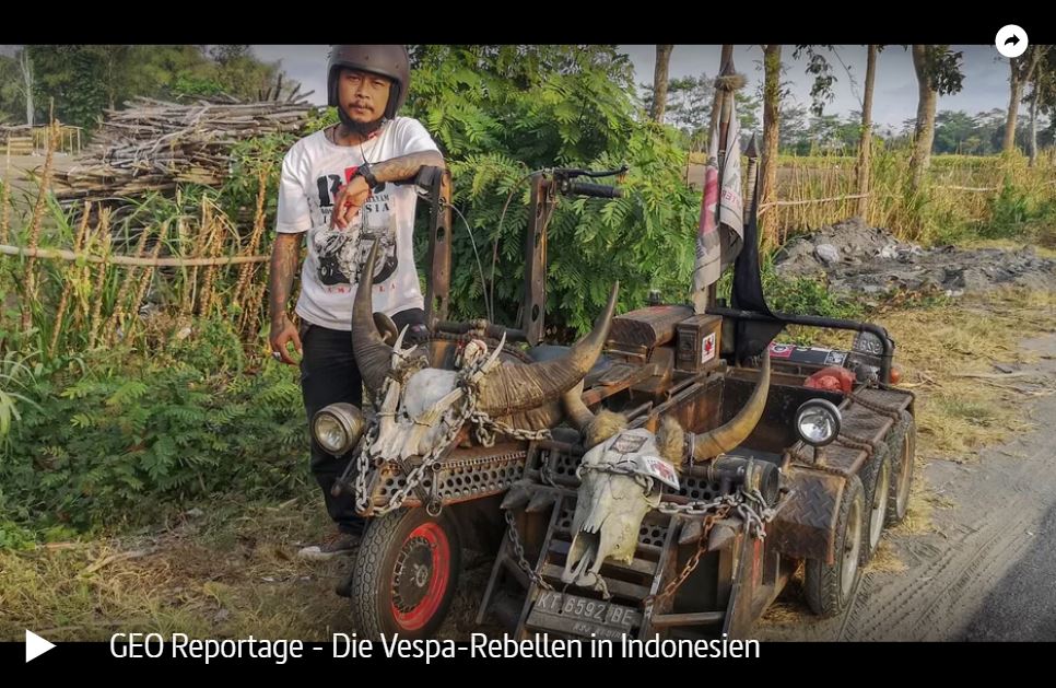 GEO Reportage: Die Vespa-Rebellen in Indonesien