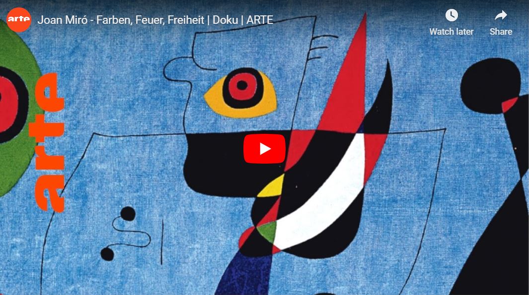 ARTE-Doku: Joan Miró - Farben, Feuer, Freiheit