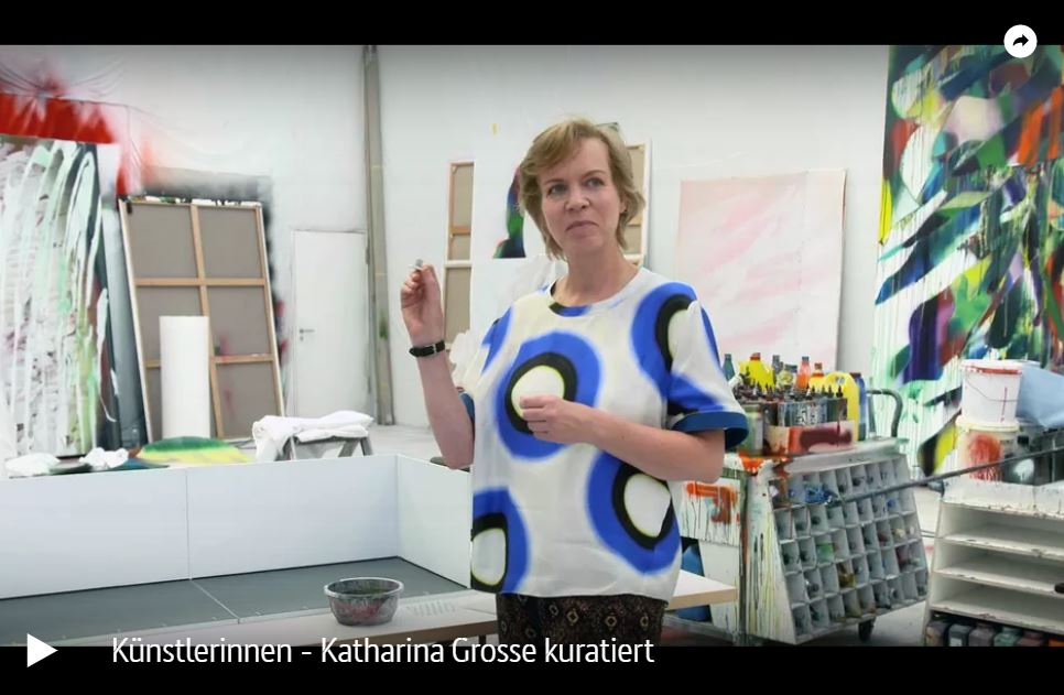 ARTE-Doku: Künstlerinnen - Katharina Grosse kuratiert