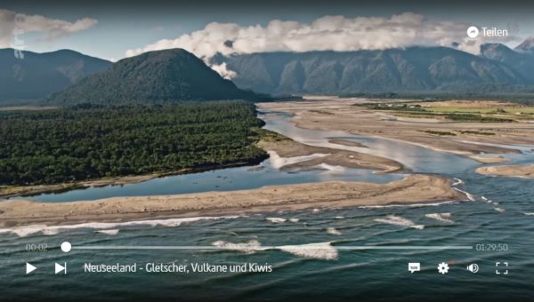 ARTE-Doku: Neuseeland - Gletscher, Vulkane und Kiwis