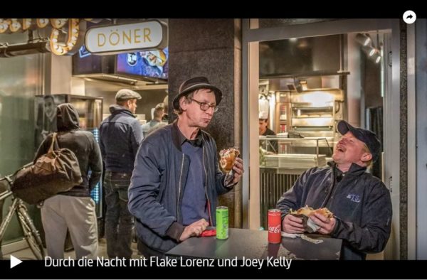 ARTE: Durch die Nacht mit Flake Lorenz und Joey Kelly