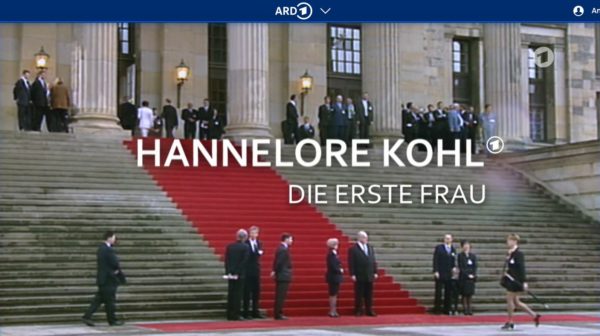 ARD-Doku: Hannelore Kohl - Die erste Frau