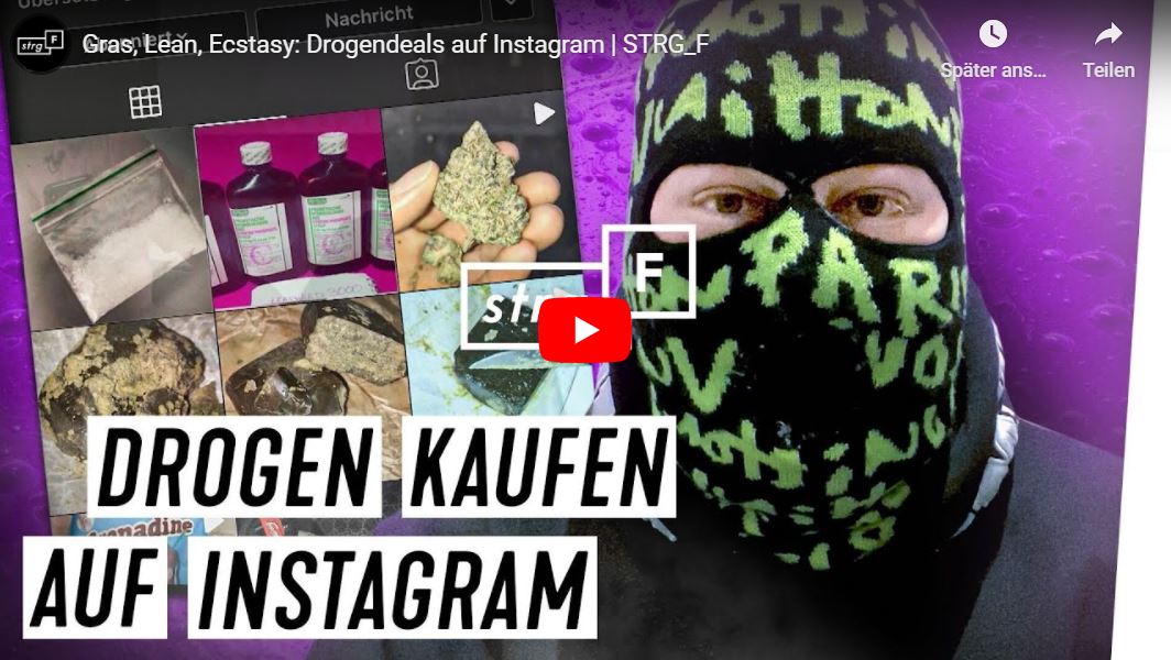 STRG_F: Gras, Lean, Ecstasy - Drogendeals auf Instagram