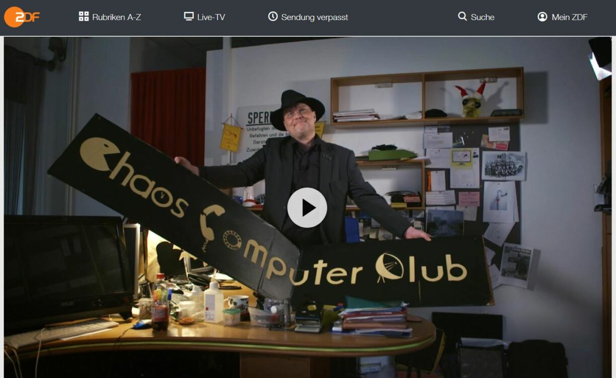ZDF-Doku: Hacker, Freaks und Funktionäre - Der Chaos Computer Club