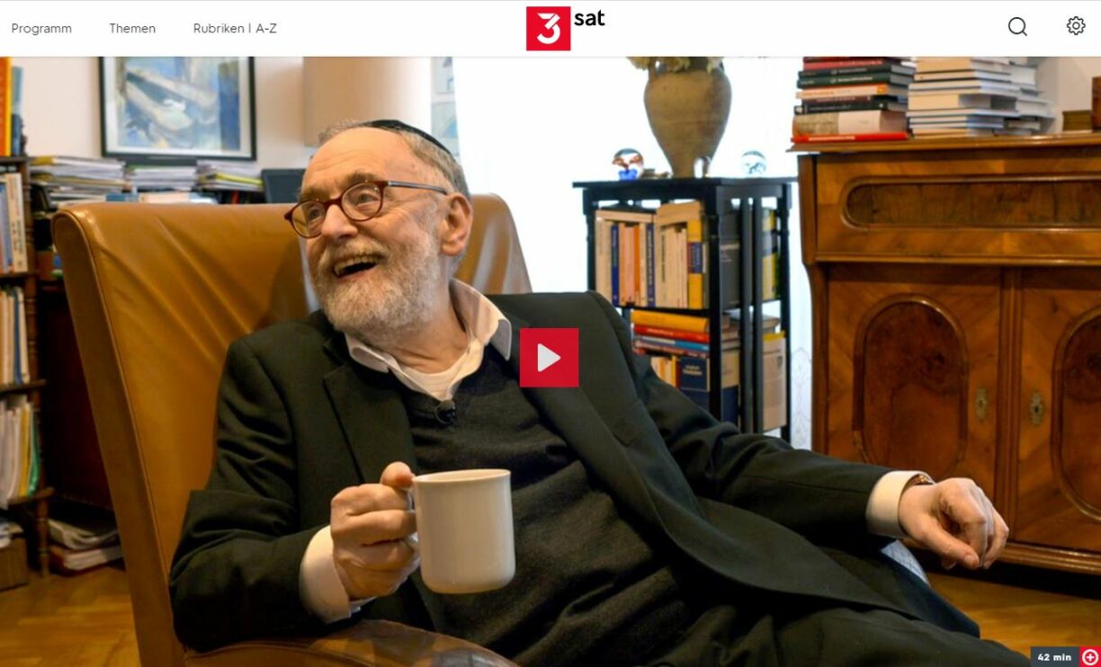 3sat-Doku: Wenn der Rabbi lacht - Paul Chaim Eisenberg und der jüdische Humor