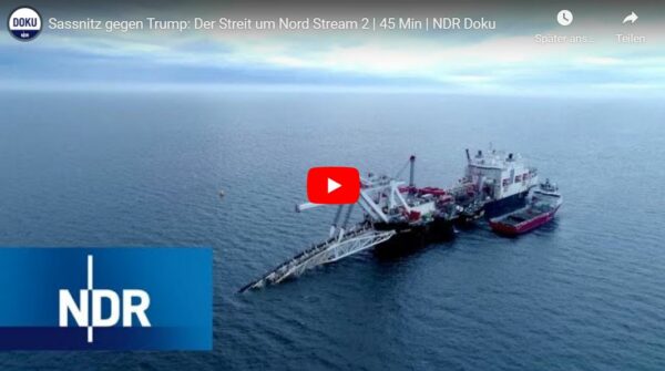 NDR Doku: Sassnitz gegen Trump - Der Streit um Nord Stream 2