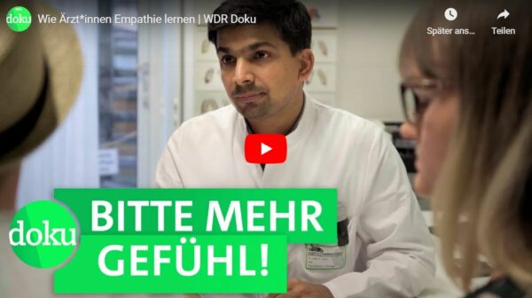 WDR-Doku: Wie Ärzt*innen Empathie lernen