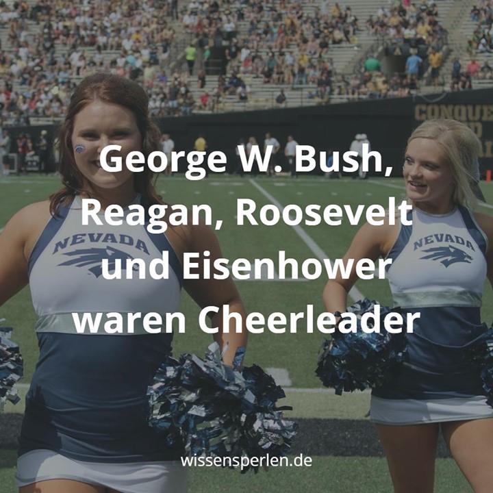 George W. Bush, Reagan, Roosevelt und Eisenhower waren Cheerleader