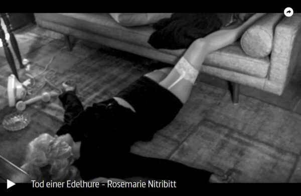 ARTE-Doku: Tod einer Edelhure - Rosemarie Nitribitt