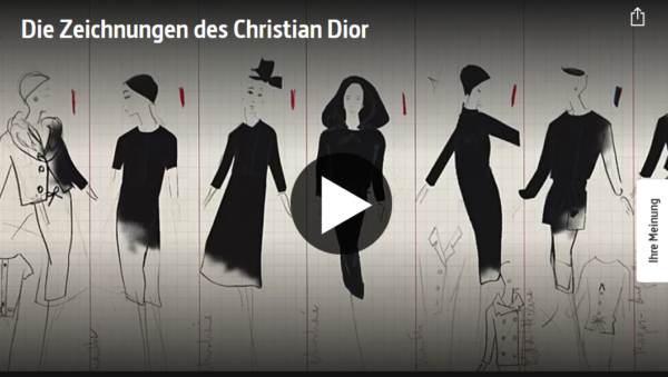 ARTE-Doku: Die Zeichnungen des Christian Dior