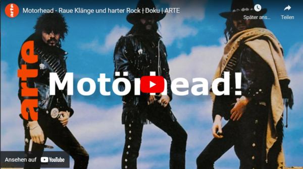 ARTE-Doku: Motörhead - Raue Klänge und harter Rock