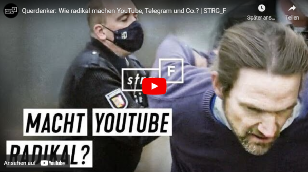 STRG_F: Querdenker - Wie radikal machen YouTube, Telegram und Co.?