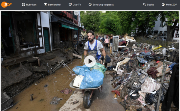 ZDF-Doku: Trauer, Zerstörung, Hilfe - Die Tage nach der Flut