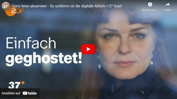 ZDF-Doku: Ghosting, ganz leise abserviert - So schlimm ist die digitale Abfuhr | 37 Grad