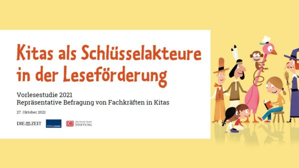 »Vorlesestudie 2021« (Stiftung Lesen, DIE ZEIT und Deutsche Bahn Stiftung, 2021)