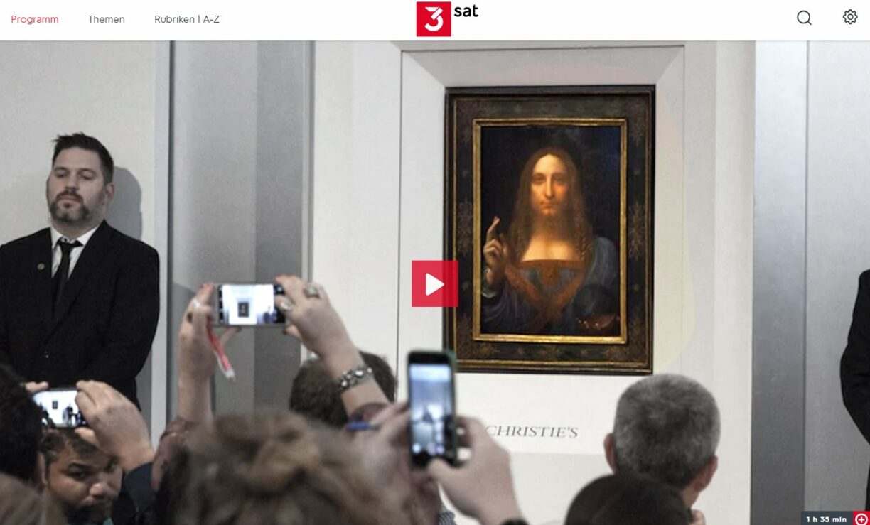 3sat-Doku: »Salvator Mundi«, der letzte Da Vinci – Das teuerste Kunstwerk der Welt