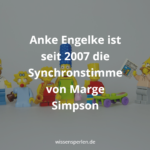 Anke Engelke ist seit 2007 die Synchronstimme von Marge Simpson
