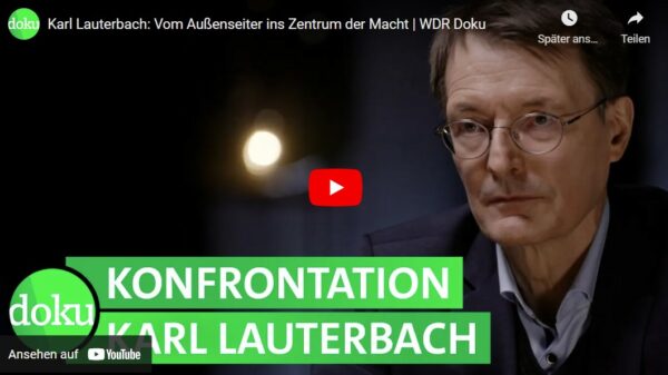 WDR-Doku: Karl Lauterbach - Vom Außenseiter ins Zentrum der Macht