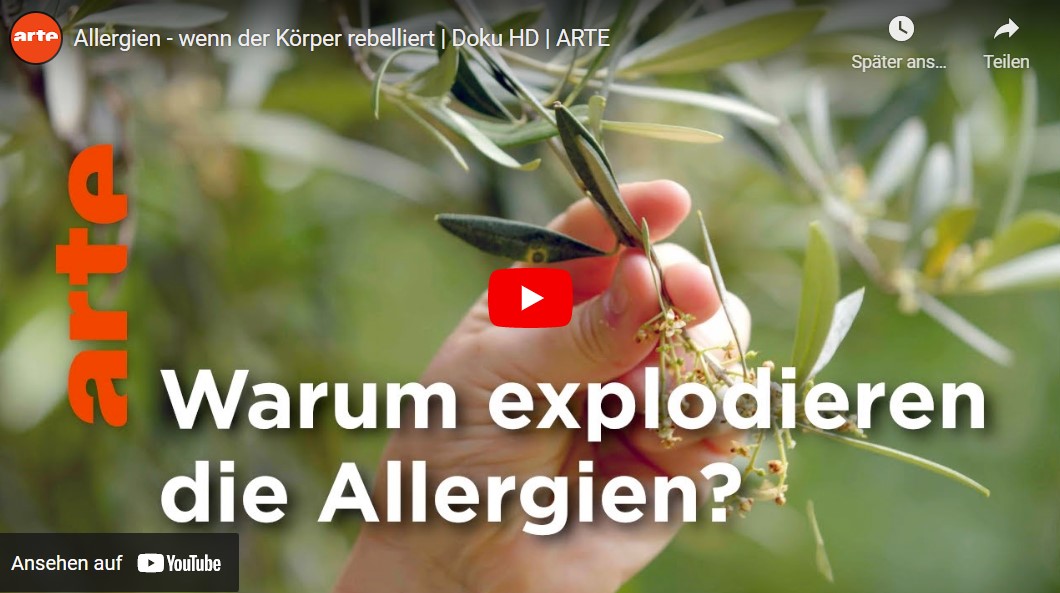 ARTE-Doku: Allergien - wenn der Körper rebelliert