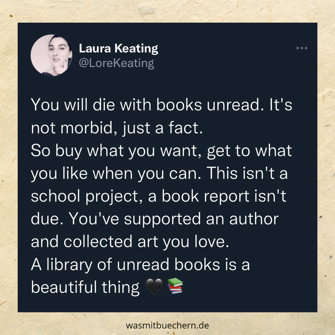 Ein Herz für ungelesene Bücher