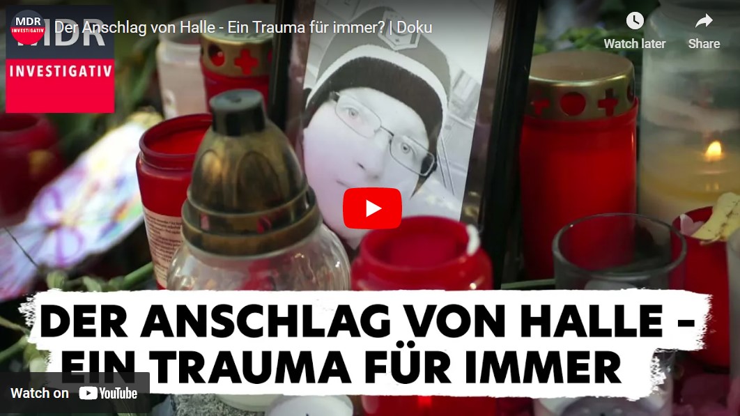 MDR-Doku: Der Anschlag von Halle - Ein Trauma für immer?
