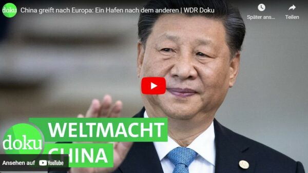 WDR-Doku: China greift nach Europa - Ein Hafen nach dem anderen