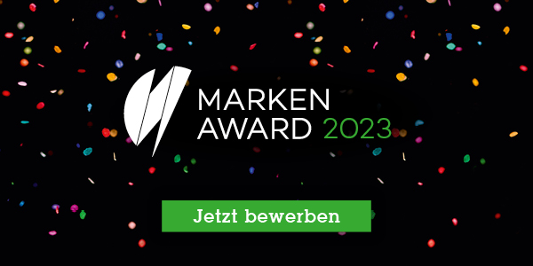 Bewerbungsstart für den Marken-Award 2023