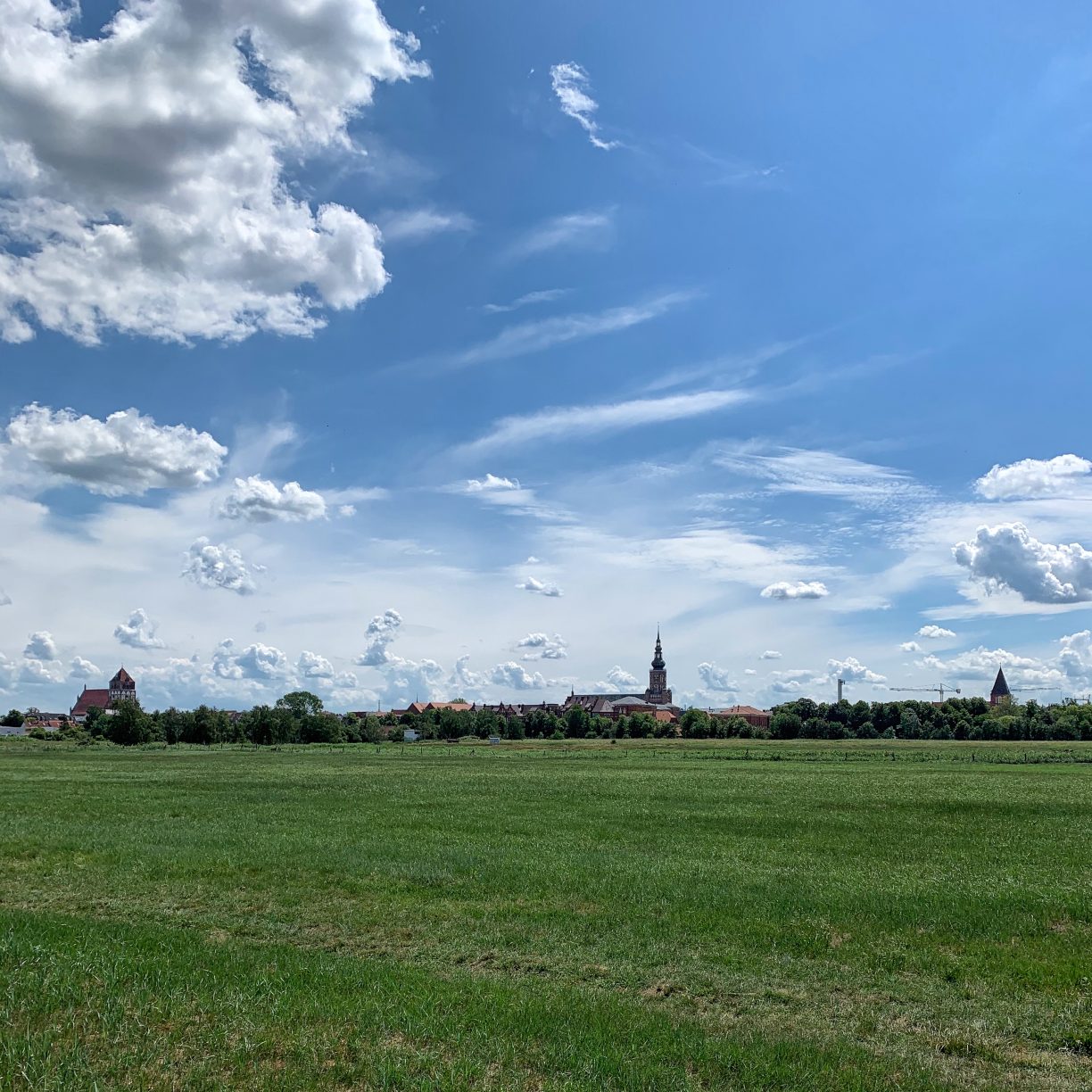 Skyline Greifswald. | #greifswald #norden #skyline #kirchen
