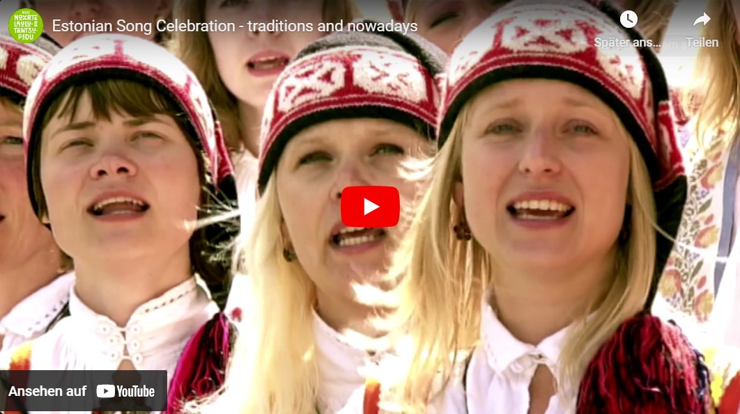 Estland, Lettland und Litauen: Mit Liederfesten seit 150 Jahren Stärkung und Bewahrung der eigenen Kultur im Baltikum