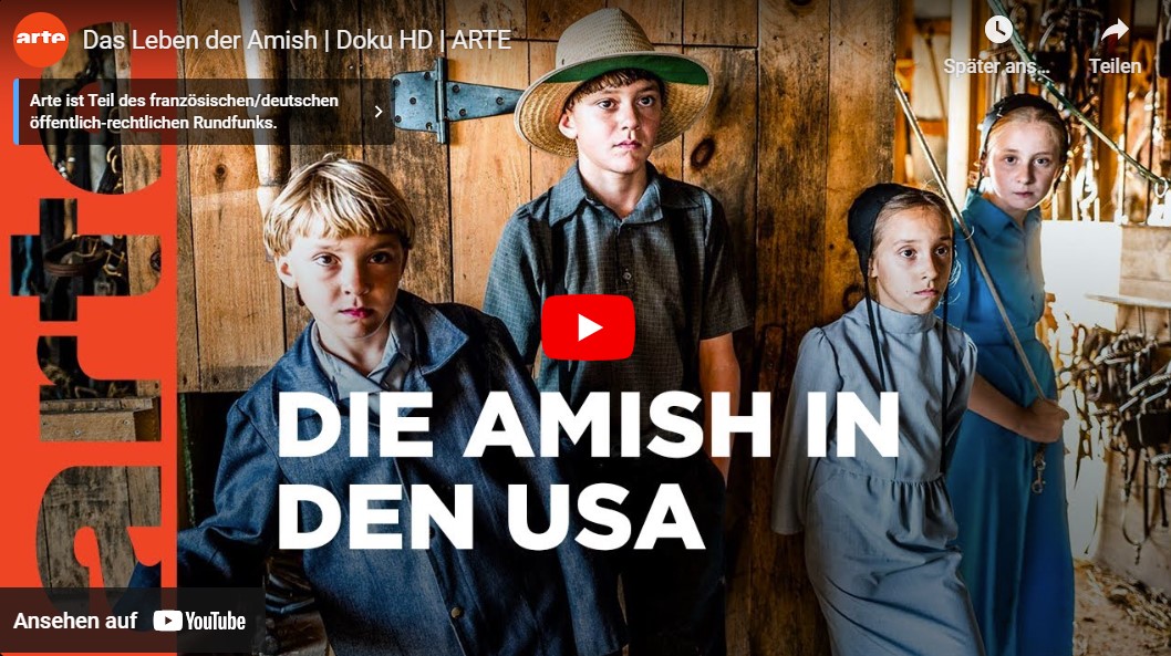 »Das Leben der Amish« – ARTE-Doku über die religiöse Gemeinschaft in den USA