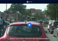 »Scheitert die Verkehrswende?« – ARD-Reportage über den Kampf ums Auto
