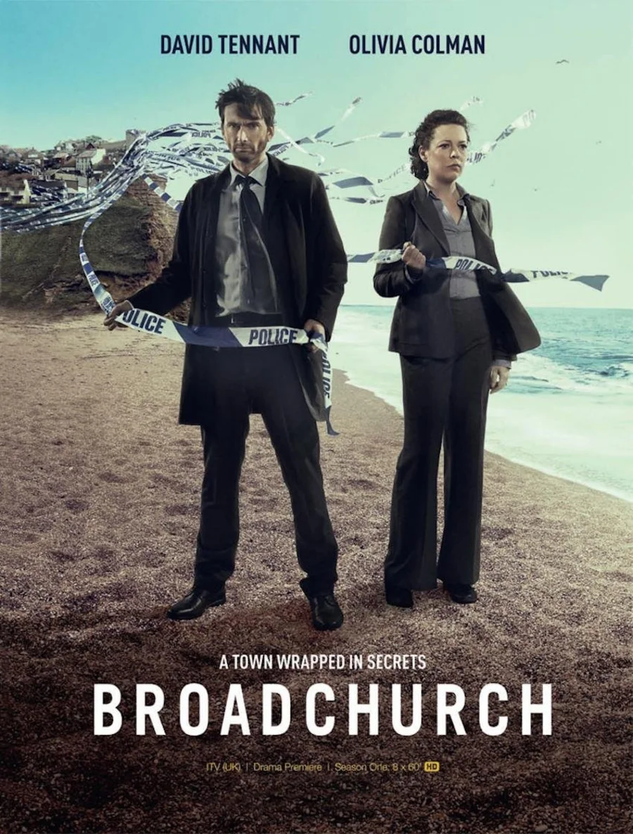 Broadchurch (3 Staffeln, 2013-2017) - grandiose Krimi-Serie mit überragenden Schauspielern